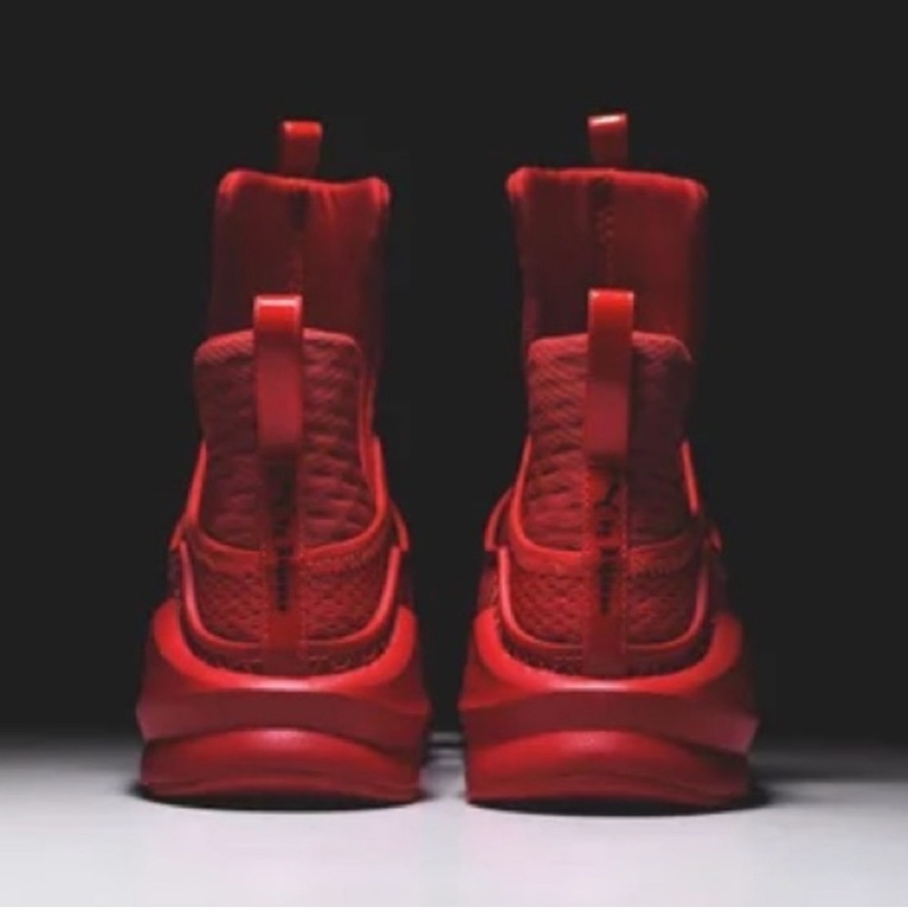 EUC [Fenty x PUMA] Rhianna Trainer in High Risk Red Athletic Sneakers Womens 6.5 - Picture 3 of 15